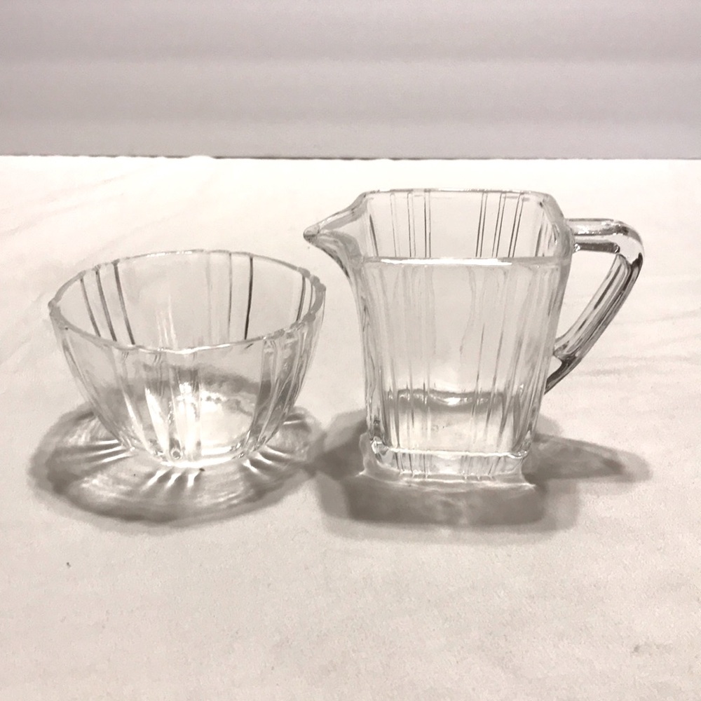 2 pc. Creamer and sugar set